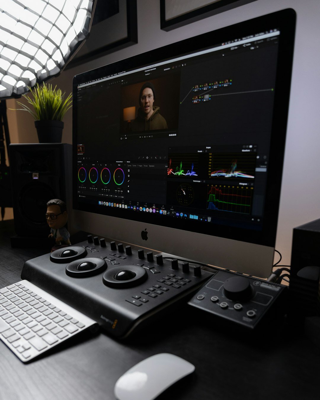 video editing software interface