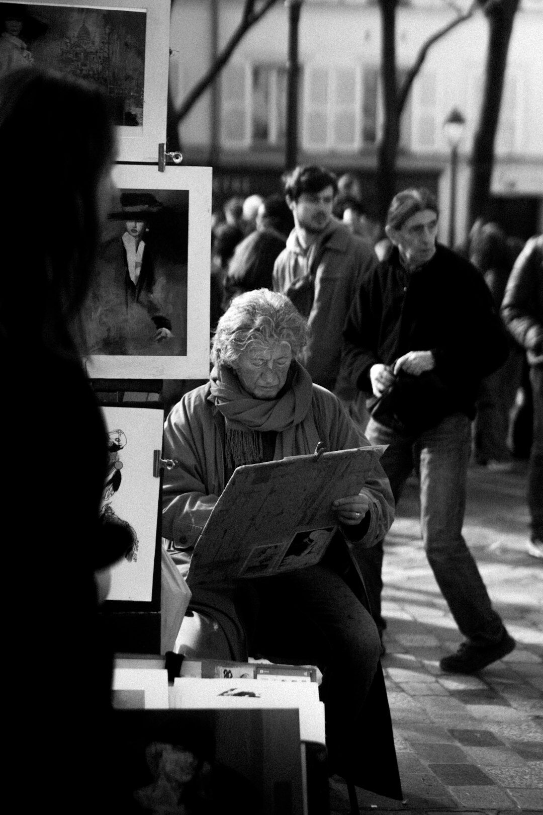 Portrait of a French documentary director